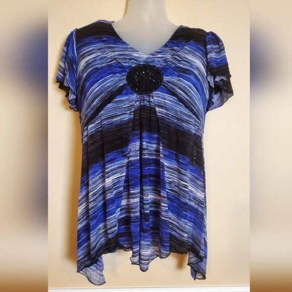 new directions Tops - Beautiful New Directions Blouse 1X